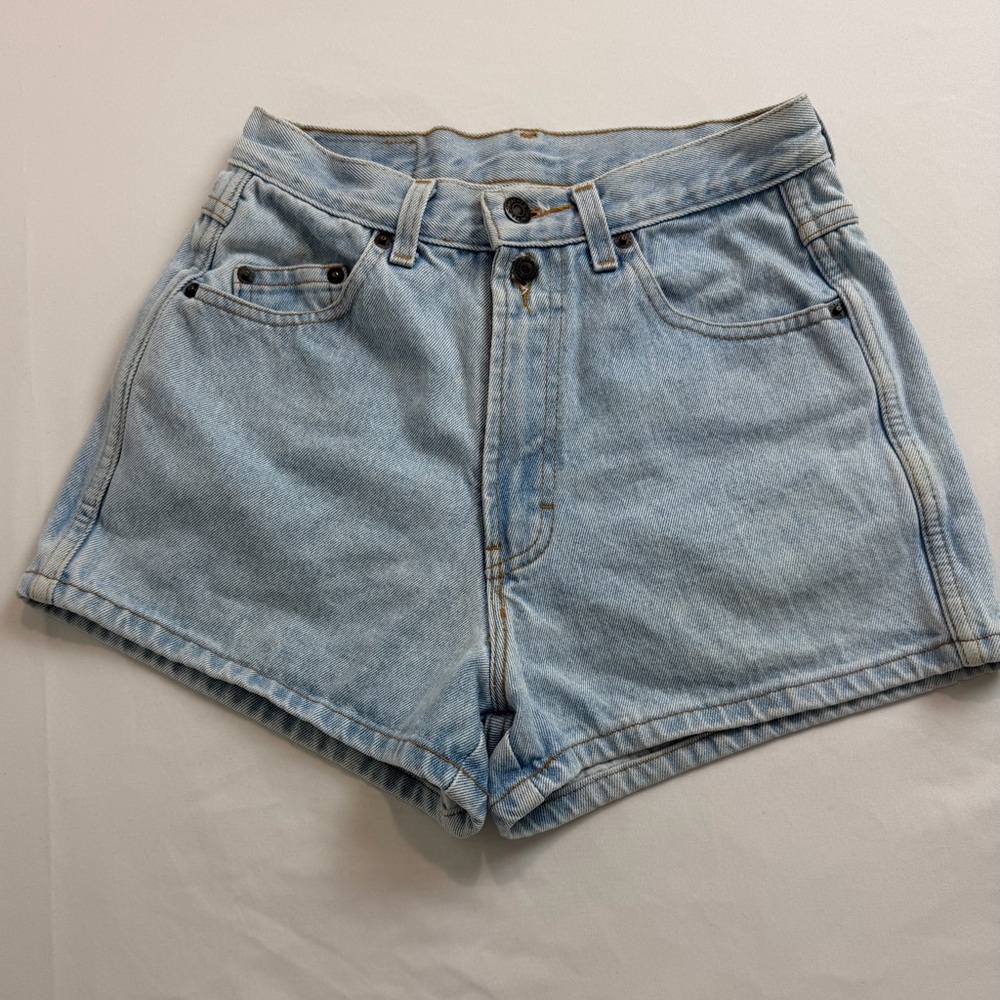 Jordache High-Rise Light Blue Denim Women's Shorts